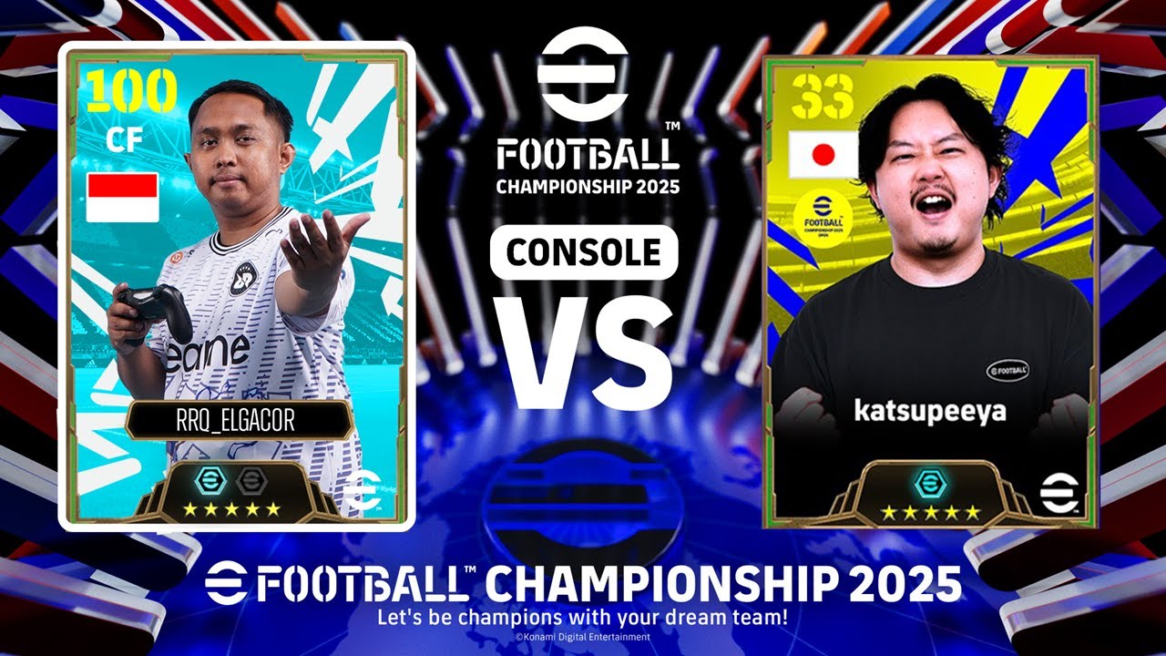 RRQ_Elgacor kembali bertemu wakil dari Jepang !! | eFootball™ CHAMPIONSHIP 2025 WORLD FINALS !!