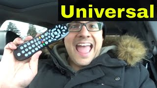 How Does The GE Universal Remote Work For Most TVs