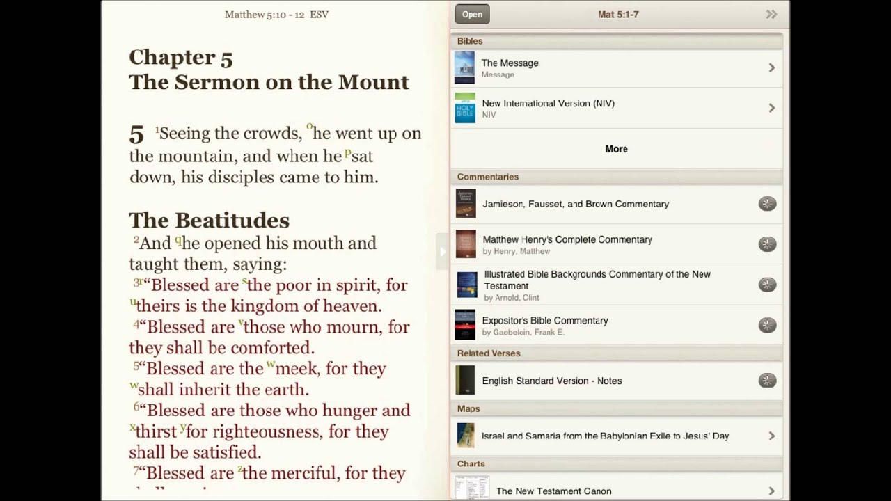 Look inside expositors bible commentary youtube