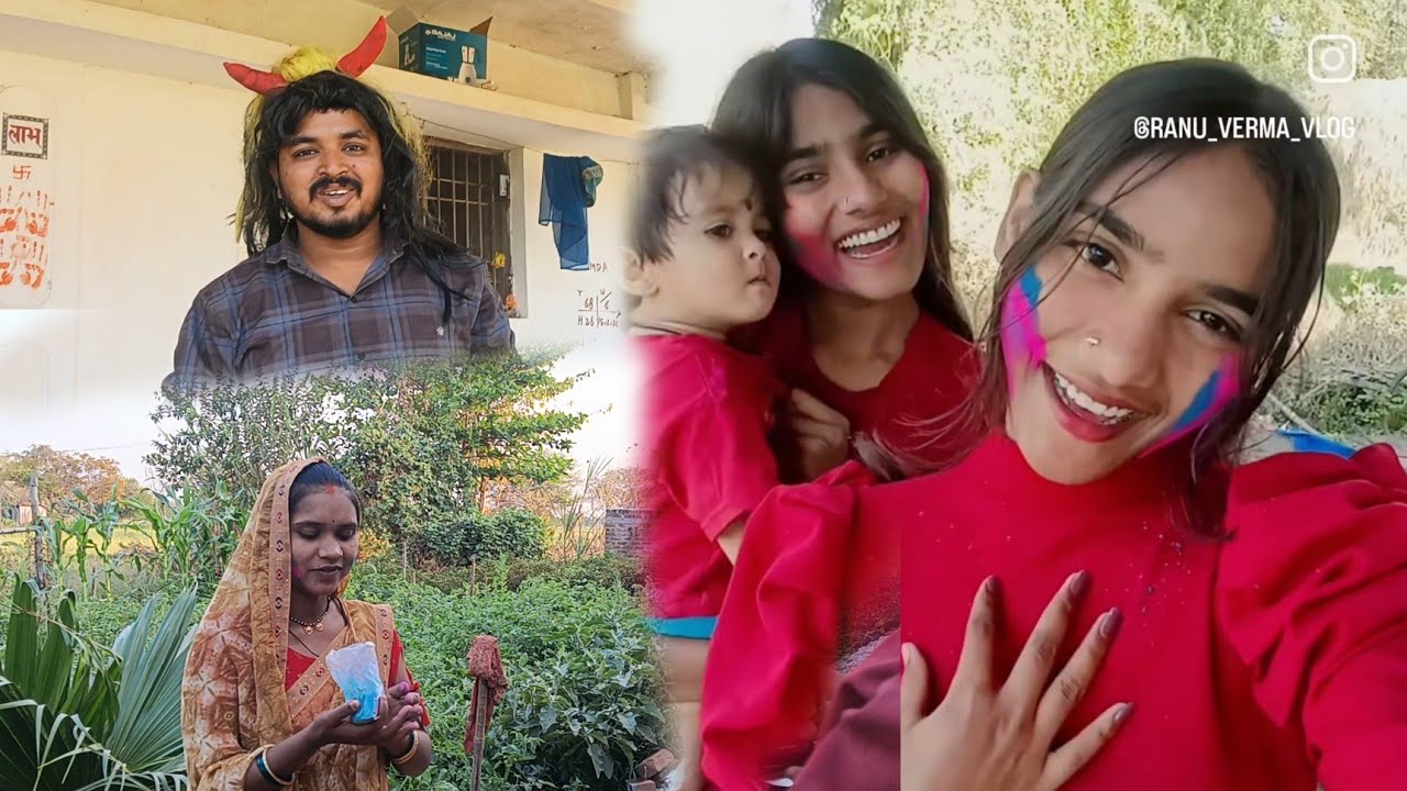 Abhi se holi kya khel rahe hai 🤔🤔