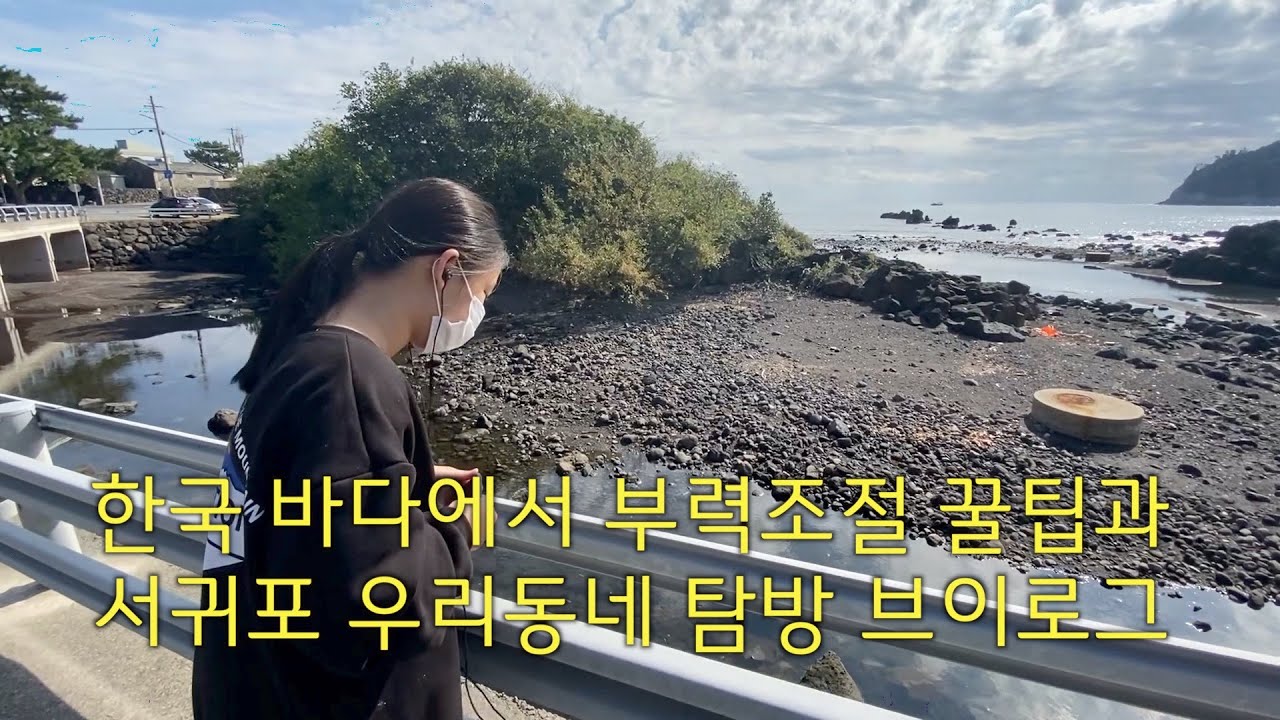 스쿠버 다이빙 한국바다 부력조절 꿀팁