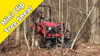 How to Clear Land with a Mini Clip Tree Shear