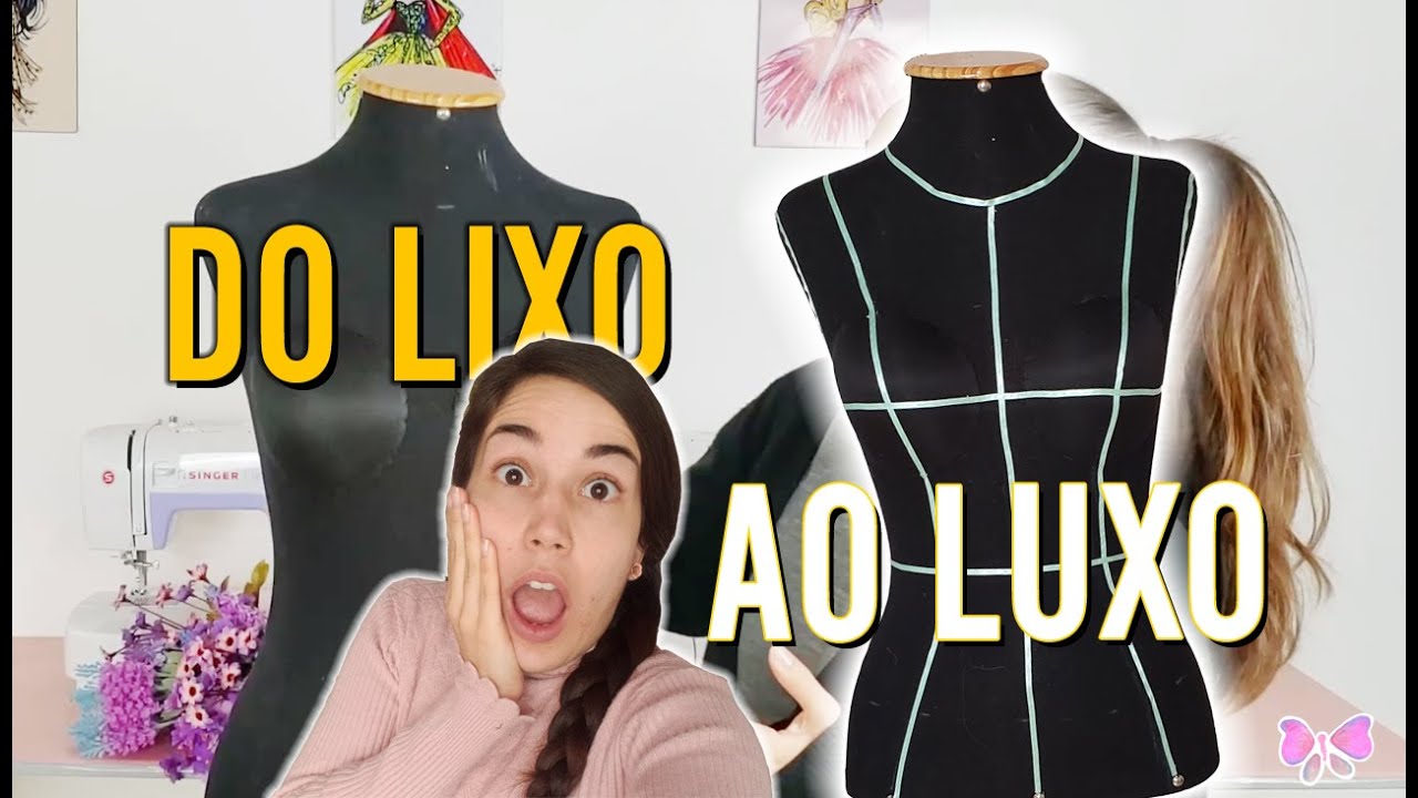 TRANSFORMEI MEU MANEQUIM BARATINHO! DO LIXO AO LUXO I Dicas de Ouro