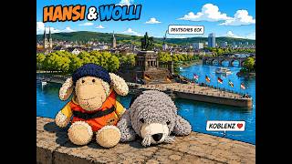 Hansi Seehund meets Wolli das Reiseschaf