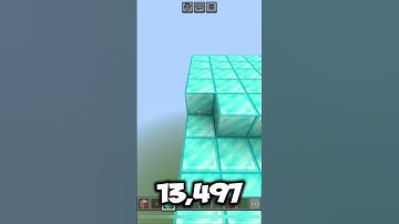 Day 38 of adding one diamond block per subscriber in Minecraft until we hit 100k subs #minecraft