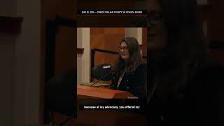 She called the DOJ on her own school board | Prince William County School Board Meeting 2026-05-20