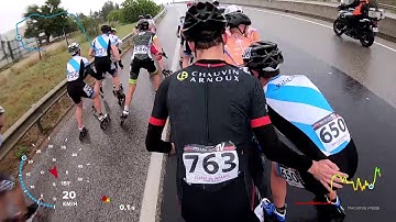 Lagos roller marathon 2019  :inline speed skating (pascal briand vlog 230)