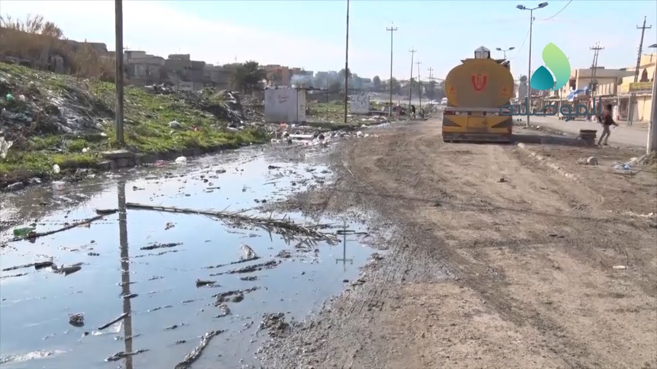 سكان حي العامل بايمن الموصل يطالبون باصلاح وتأهيل الشوارع وشبكات المياه