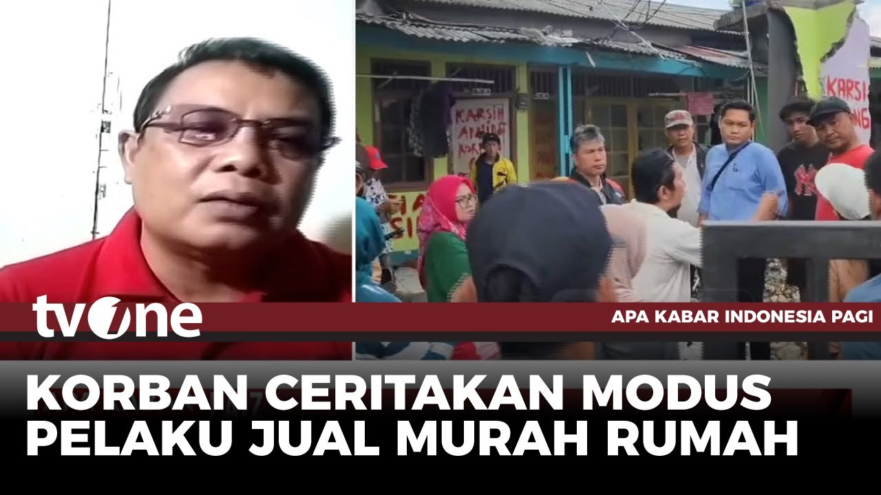 Kronologi Penipuan Jual Beli-Kontrakan di Bekasi | AKIP tvOne