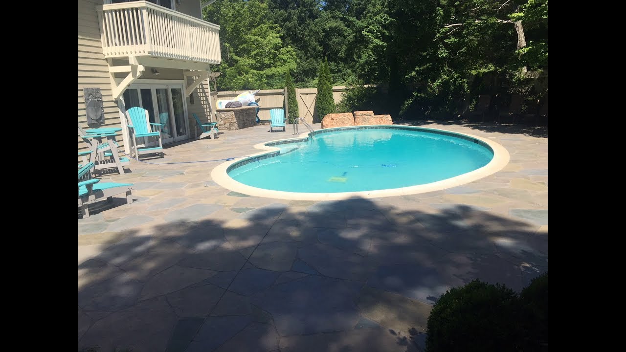 Slippery Stamped Concrete in North Carolina. Non Slip for Stamped