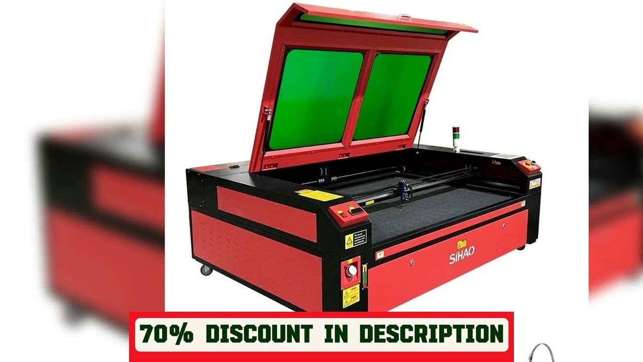 A must-have product! VEVOR RUIDA CO2 Laser Engraver Laser Engraving Machine 50/60/80/100/130W Ligh