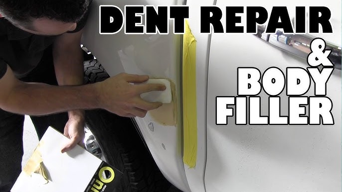 PRO TIPS: How to use and shape body filler. Garage Noise auto body