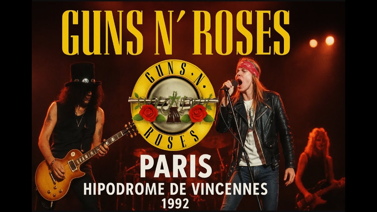 Guns N’ Roses - Bad Obsession Ft. Teddy "Zig Zag" Andreadis (Live in Paris 1992)