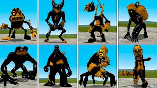 NEW ALL BENDY AND THE DARK REVIVAL! WHO IS THE STRONGEST? in Garry's Mod Sandbox!