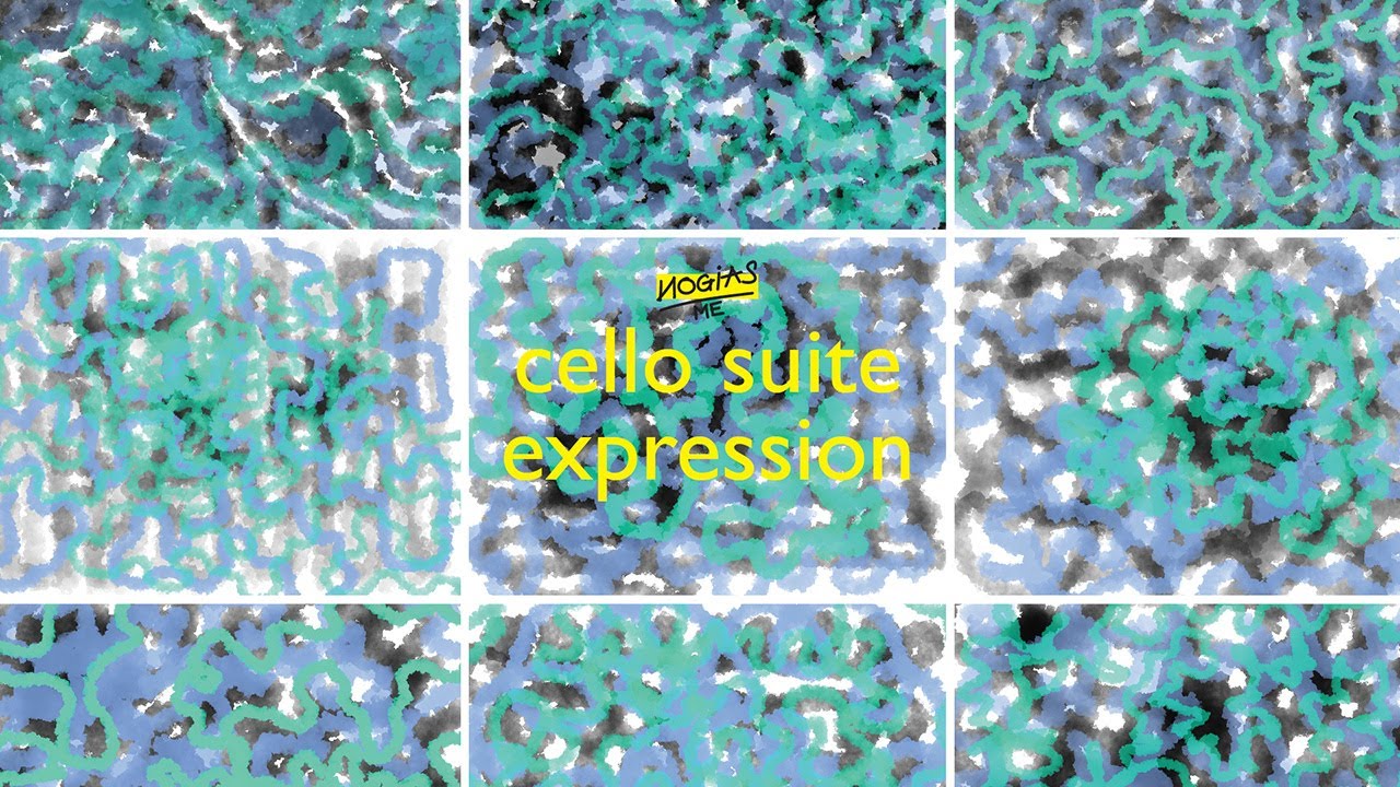 art journal-painting cello suite expression (short version) | Rkudo