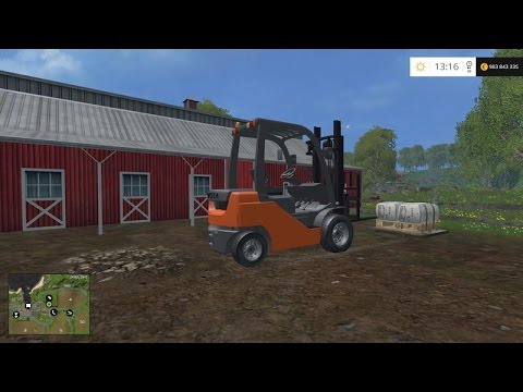 Farming Simulator 2015 Toyota Forklift v1.0 Mod - YouTube