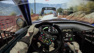 WRC Greece 2025 – Acropolis Rally on a $50,000 Full Motion Rig