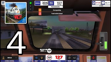 Indonesian Train Simulator - Level 4 - 6 Gameplay Walkthrough Part 4 (iOS, Android)
