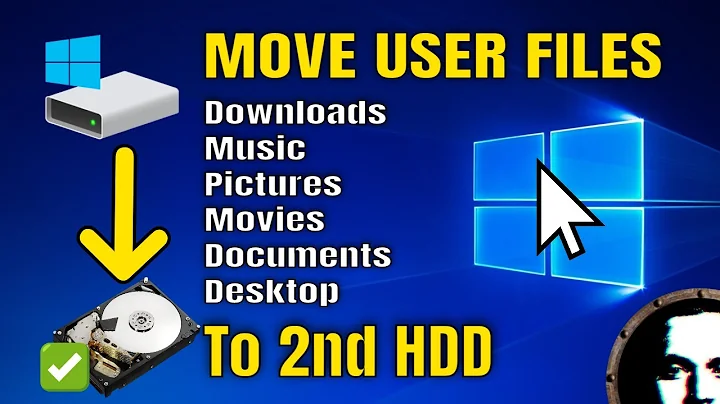 How to Move Music/Pictures/Videos/Desktop folders to Another Drive - Windows 10 & 11 (2025)