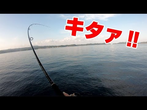 ボイルの中にルアーを投げたその時‼