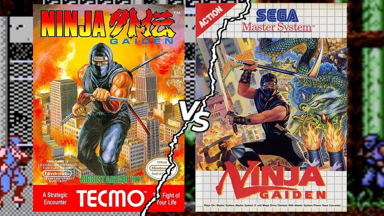 Ninja Gaiden: Nes Vs Master System (Nintendo Vs Sega)