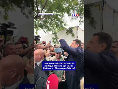 Miniature de la vidéo : Jordan Bardella fait sa rentrée politique à la foire agricole de Châlons-en-Champagne｜TF1 INFO