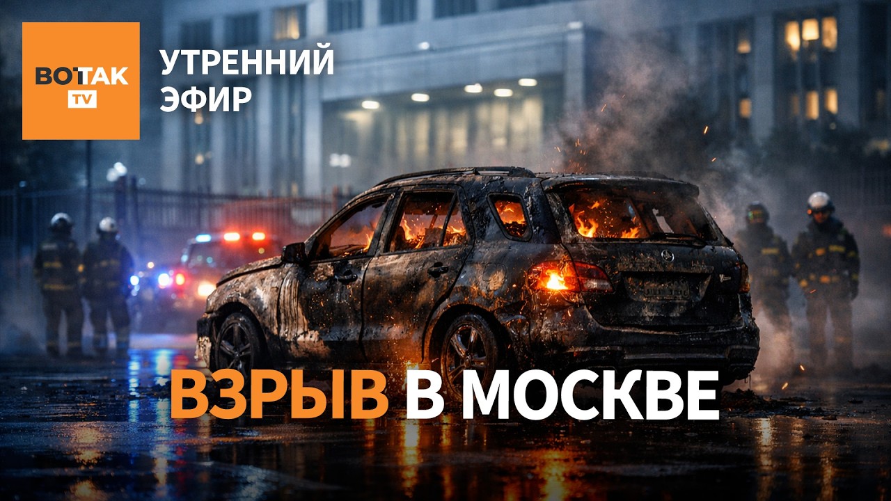 ⚠️ Взрыв у Управления делами Президента. Ракетный удар и эвакуация в Вологодской обл / Утренний эфир