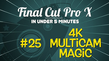 Final Cut Pro X in Under 5 Minutes: 4K Multicam Magic