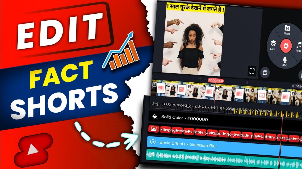 Viral Fact Shorts Editing ऐसे करते हैं | How to Edit Fact Vide - YouTube