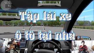 Tập lái xe ô tô với vô lăng victor và game giả lập lái xe city car driving screenshot 4