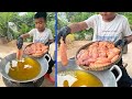 Yummy fish egg cook with country style - Chef Seyhak