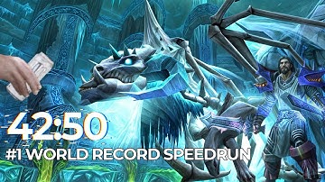 #1 World Naxxramas 42:50 Speedrun - five sunders please | Tank6 POV (broken)