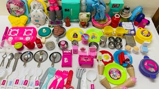 6 Minutes Satisfying with Unboxing Hello Kitty Kitchen Set | Barbie Dream House Kitchen Set ASMR