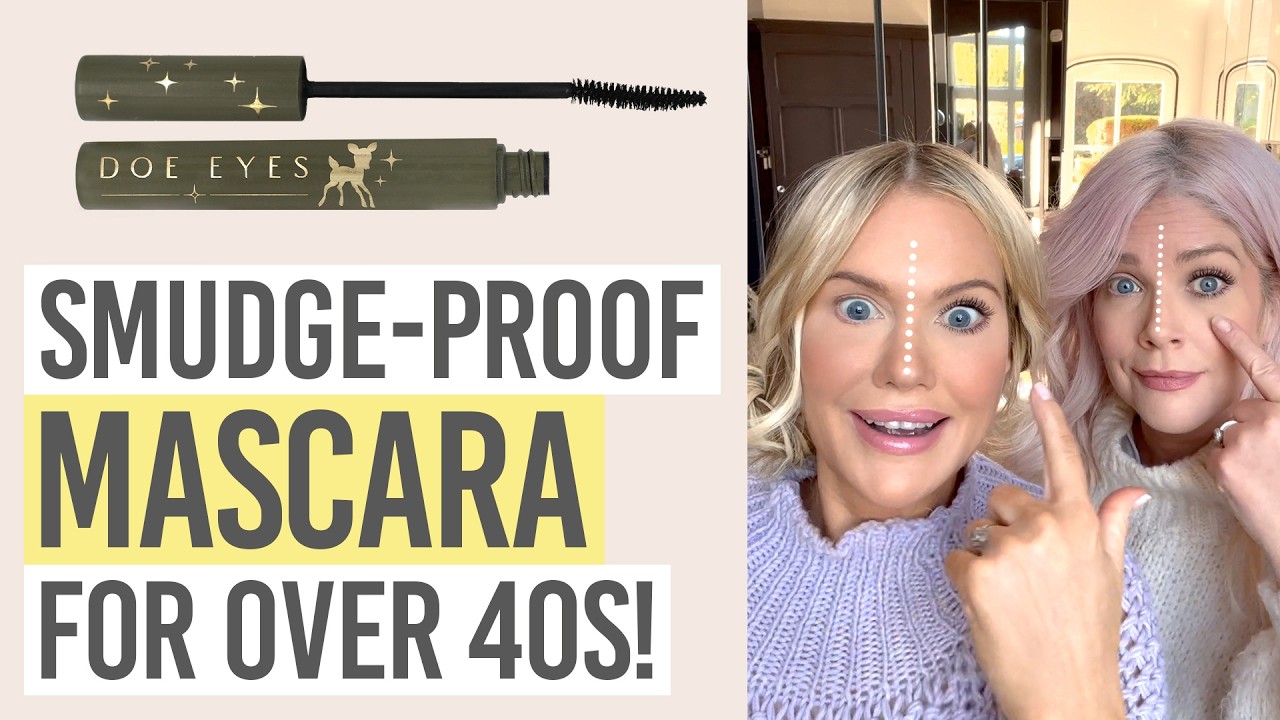 SMUDGE-PROOF MASCARA FOR HOODED EYES | THE BEST MASCARA FOR OVER 40s 👁️😍
