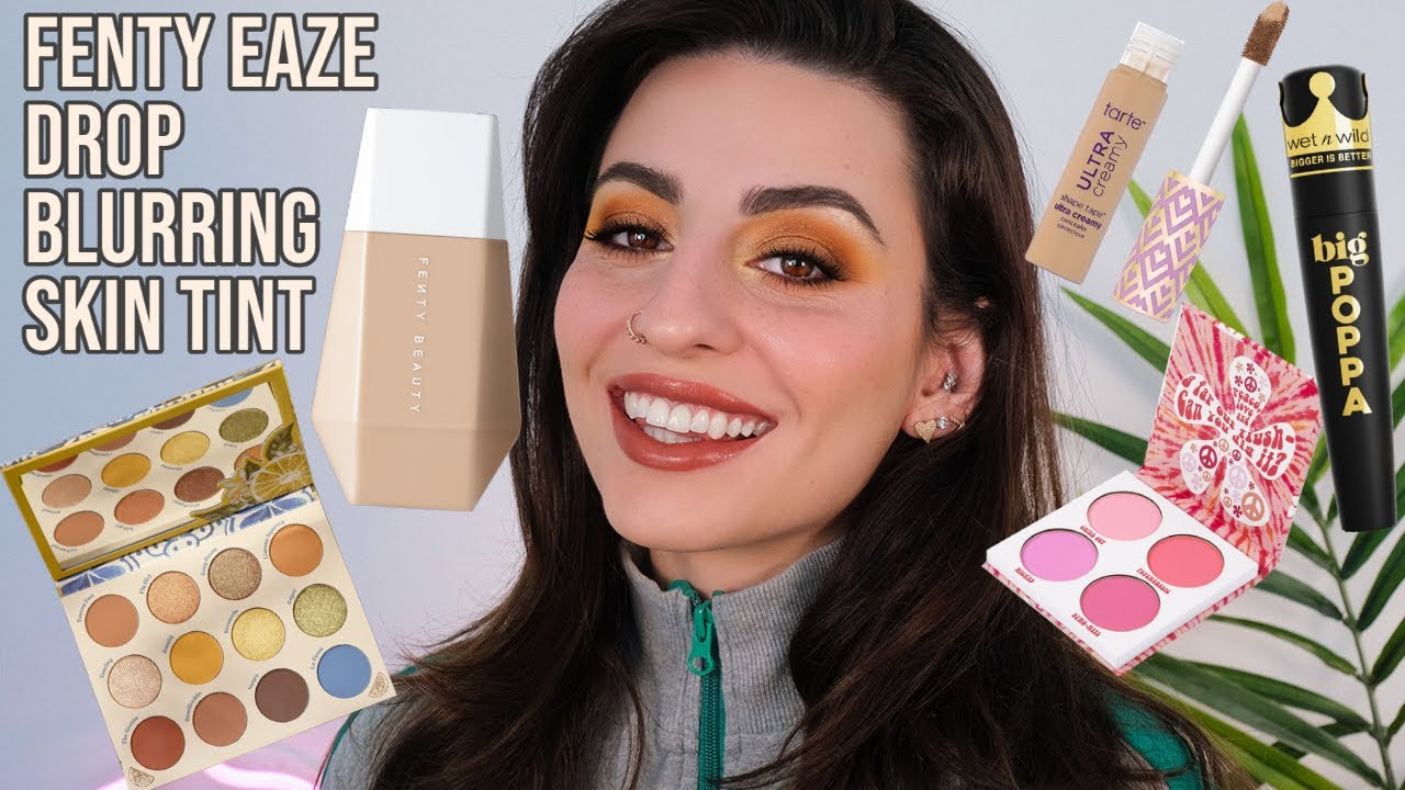 Testing The Fenty Eaze Drop Blurring Skin Tint + More!