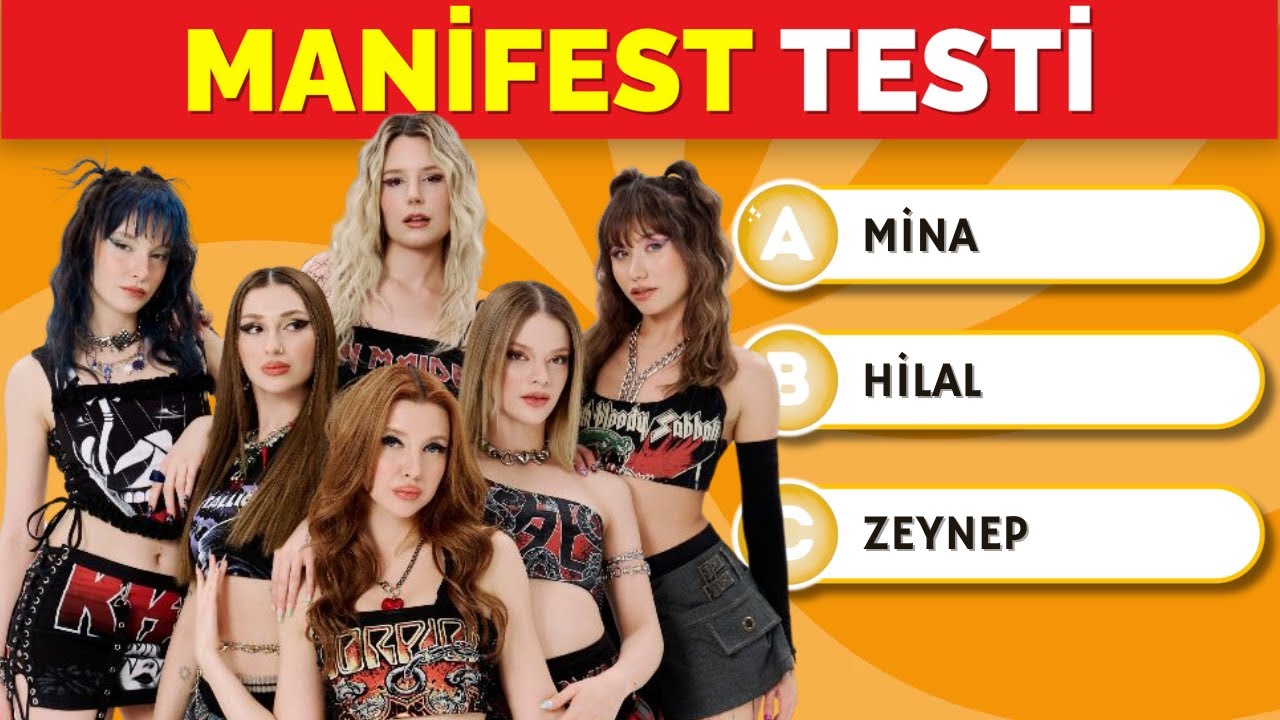 Manifest Testi!🎤 Sadece Gerçek ManiFam'lar Bilebilir! 😍🔥 40 Soruluk Manifest Quiz'i⁉️