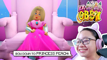 Princess Obby in Roblox - I made Princess Peach!!!