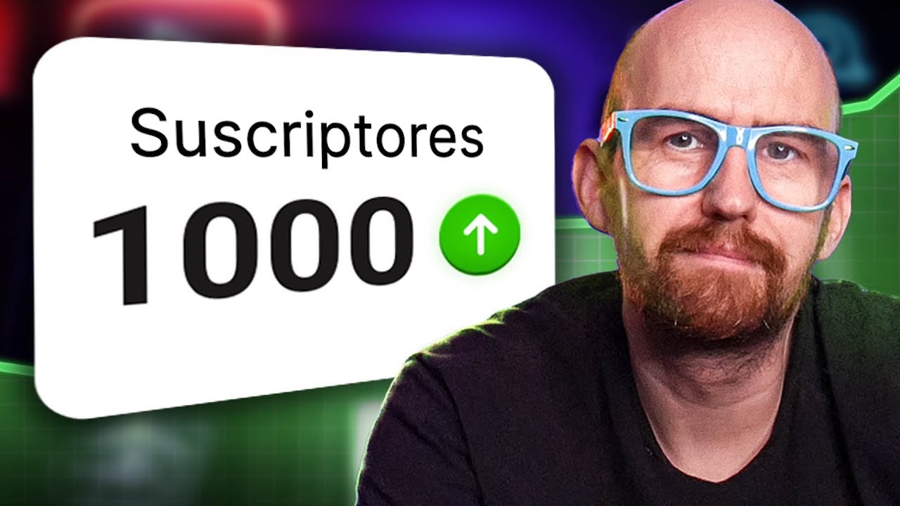 Cómo Conseguir 1000 Suscriptores en TRES Pasos