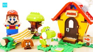 レゴ スーパーマリオ ヨッシー と マリオハウス 71367 レゴマリオ／ LEGO Super Mario Mario's House & Yoshi Speed Build & Review