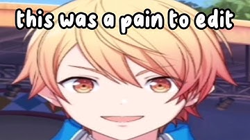 every project sekai event commission, but only when they sing the title