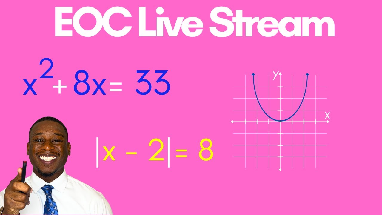 Algebra 1 EOC LIVE: Crash Course Review