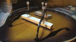 alvarez artist AD65 part 2 of 3 prepping surfaces and gluing bridge on by Randy Schartiger 472 views 6 months ago 12 minutes, 28 seconds