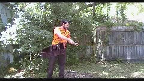 Aboriginal Model Primitive Selfbow by Gill