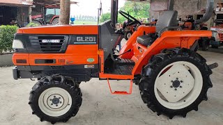 (ขายแล้วครับ)🈴KUBOTA - GL-201(รุ่นนิยม)🈴⛔(เก่านอก) ขับง่ายเกียร์ซัทเทิล สีเดิมเก่าญี่ปุ่นแห้งๆ 4WD