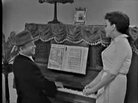 Mickey Rooney and Judy Garland reunited on her musical variety series in 1963. This is a mix of nostalgia and parody from bits of their movies they made together.