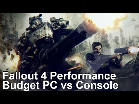Fallout 4: PS4/Xbox One vs Budget PC (Core i3 4130/GTX 750 Ti) Frame-Rate Test