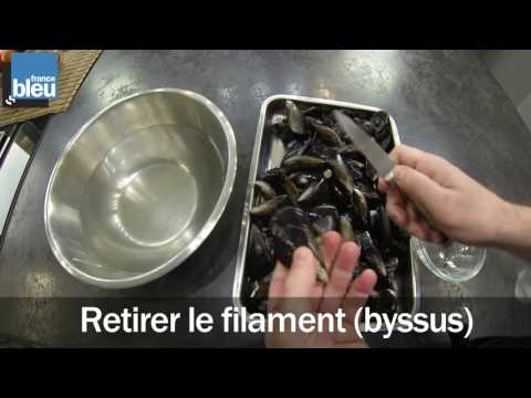 Vidéo: Comment éplucher Les Moules