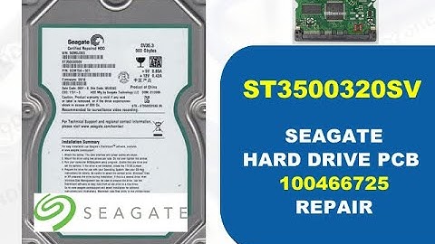 ST3500320SV Seagate HDD PCB Repair 100466725