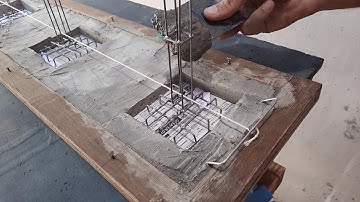 Mini Metro Bridge Concrete Model Part 1 || DIY Mini Construction