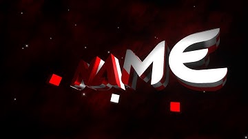 [Red] Intro Template